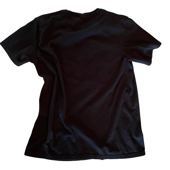 Zoo York Black with Logo Graphic Monochromic Short Sleeve T-shirt size Medium - Picture 4 of 4